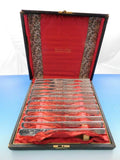 Mayflower by Welsh & Bro Sterling Silver Knives Set, 12 Square Handle AS 7 1/4"