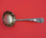 Dresden by Watrous Sterling Silver Gravy Ladle with Faint Gold Wash Fancy 6 5/8"