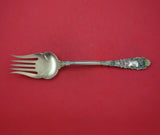 Renaissance by Dominick and Haff Sterling Salad Serving Fork w/ Vermeil 11 1/2"