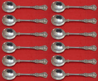 English King by Tiffany and Co Sterling Silver Gumbo Soup Spoon Set 12 pieces 8"