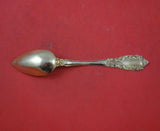 French .800 Silver Grapefruit Spoon Set 6pc 5 3/4" Vermeil Engine Turned in Box