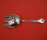 Les Cinq Fleurs by Reed and Barton Sterling Silver Salad Serving Fork Pcd 8 3/4"