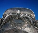 Danish Sterling Silver Gravy Boat Hammered w/Applied Cast Dragon Handles (#5517)