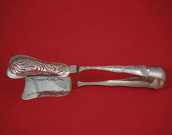 Wave Edge by Tiffany and Co Sterling Silver Asparagus Serving Tong English Style