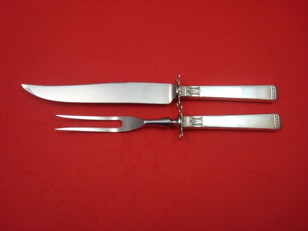 Regency by Lunt Sterling Silver Steak Carving Set 2-piece (Knife, Fork) 10 1/4"