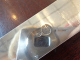 Mexico Sterling Silver Salad Serving Set 9 1/2" 2pc Hector Aguilar? Modernist