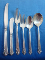 Damask Rose by Oneida Sterling Silver Flatware Set Service 57 Pieces Place Size