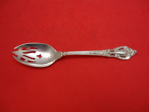 Eloquence by Lunt Sterling Silver Serving Spoon Pierced Original 8 1/2"