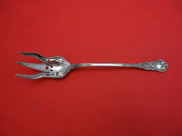 Saint James by Tiffany & Co. Sterling Silver Lettuce Fork Pierced Rare 8 1/2"