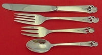 Woodlily by Frank Smith Sterling Silver Regular Size Place Setting(s) 4pc