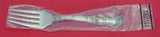 Meadow Rose by Wallace Sterling Silver Salad Fork Square Shoulders 6 1/4" New