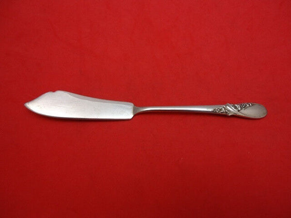 May Melody by International Sterling Silver Flat Handle Master Butter 7"