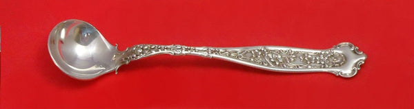 Dresden by Whiting Sterling Silver Mustard Ladle Custom Made 4 3/4"