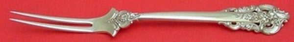 Grande Baroque by Wallace Sterling Silver Spinach Fork Custom Made 7 1/2"