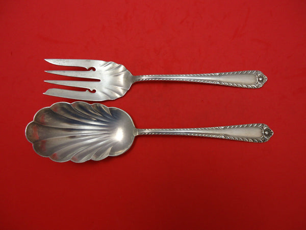 Gadroon by International Sterling Silver Salad Serving Set 2pc 8 7/8"