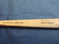 Dawn Rose by International Sterling Silver Flatware Set Service 24 Pieces Floral