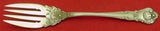 New Queens by Durgin Sterling Silver Salad Fork Fancy Shoulder 6 1/8"