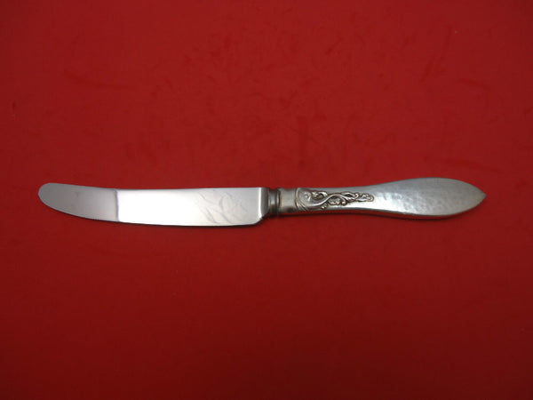 Dolphin by Carl Poul Petersen Sterling Silver Dinner Knife Figural 9 1/2"