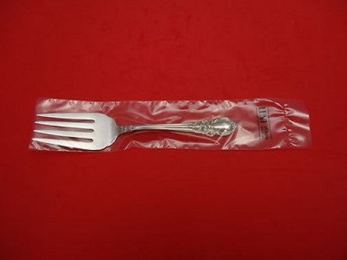 American Victorian by Lunt Sterling Silver Cold Meat Fork 7 1/2"  New