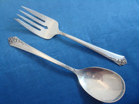 Damask Rose by Oneida Sterling Silver Flatware Set Service 57 Pieces Place Size