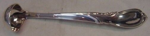 Rhapsody New by International Sterling Silver Mustard Ladle Custom Made 4 1/2"