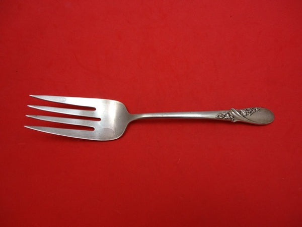 May Melody by International Sterling Silver Cold Meat Fork 9 1/4"