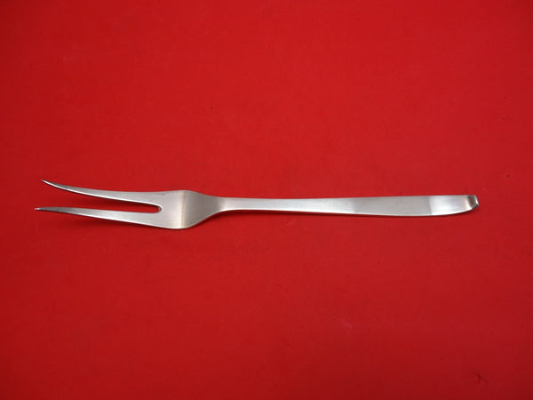 Funkis aka #29 by Evald Nielsen Danish Sterling Silver Cold Meat Fork 8 5/8"