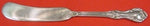 Wild Rose by International Sterling Silver Butter Spreader Flat Handle 5 3/4"