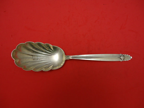 Empress by International Sterling Silver Berry Spoon Fluted 9 1/2" Serving