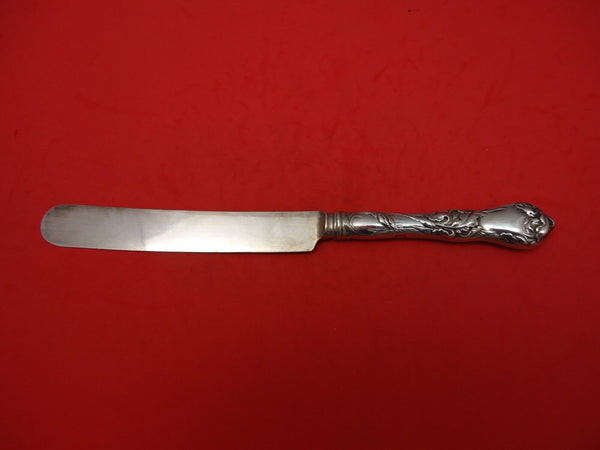 Les Cinq Fleurs by Reed & Barton Sterling Dinner Knife Silverplated Blunt 9 1/2"
