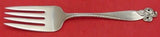 Orchid Elegance by Wallace Sterling Silver Cold Meat Fork 8 1/8"