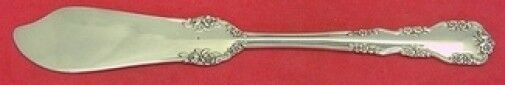 Wild Rose Old by International Sterling Silver Butter Spreader Flat 6 1/8"