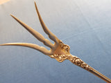 Rose by Wallace Sterling Silver Lettuce Fork 8 1/2"