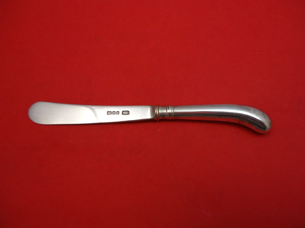 Rattail by Spaulding & Co. English Sterling Silver Butter Spreader HHas 6 1/4"