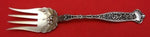Dresden by Whiting Sterling Silver Sardine Fork Gold Washed 6" Heirloom