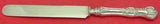Kings by Wallace Sterling Silver Regular Knife Blunt Silverplate 8 7/8" Flatware