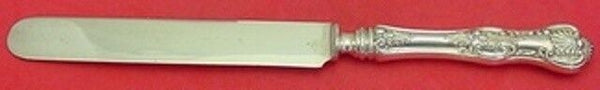 Kings by Wallace Sterling Silver Regular Knife Blunt Silverplate 8 7/8" Flatware
