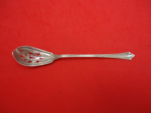 Westminster by International Sterling Silver Olive Spoon Pierced 6"