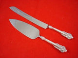 Your Choice! Sterling Silver Wedding Cake Knife & Server Set 2pc Gift