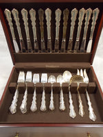 Angelique by International Sterling Silver Flatware Set Service 51 Pieces