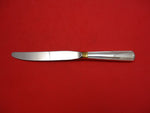 Embassy Scroll Gold by Lunt Sterling Silver Dinner Knife Modern 9 1/4"