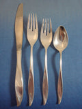 Vivant by Oneida Sterling Silver Flatware Set Service 66 Pieces Modernism Sleek