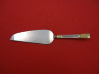 Golden Columbine by Lunt Sterling Silver Pie Server HH WS Custom Made 10 1/2"