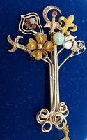 14K & 10K Gold Victorian Stick Pin Collection Brooch (#J636)