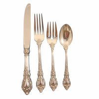 Eloquence by Lunt Sterling Silver Regular Size Place Setting(s) 4pc Vintage