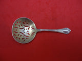 Villa Norfolk by Gorham Sterling Silver Nut Spoon Gold Washed 4 1/8" Antique