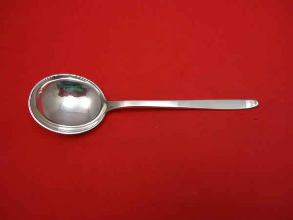 Funkis aka #29 by Evald Nielsen Danish Sterling Silver Gumbo Soup Spoon 7"