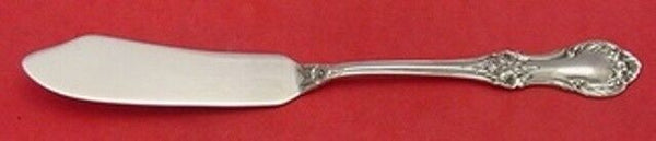 Wild Rose by International Sterling Silver Master Butter Flat Pointed 7 1/8"
