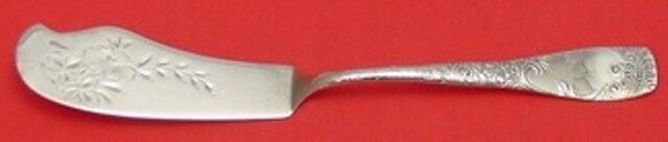 Greenfield by Lunt Sterling Silver Master Butter Engraved Flat Handle 7"