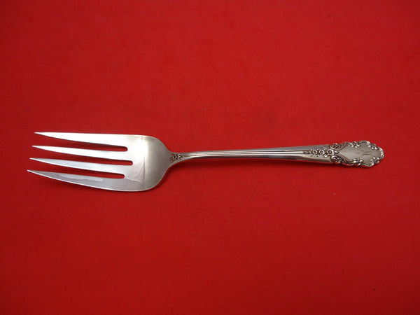 Bridal Veil by International Sterling Silver Cold Meat Fork 9" Serving